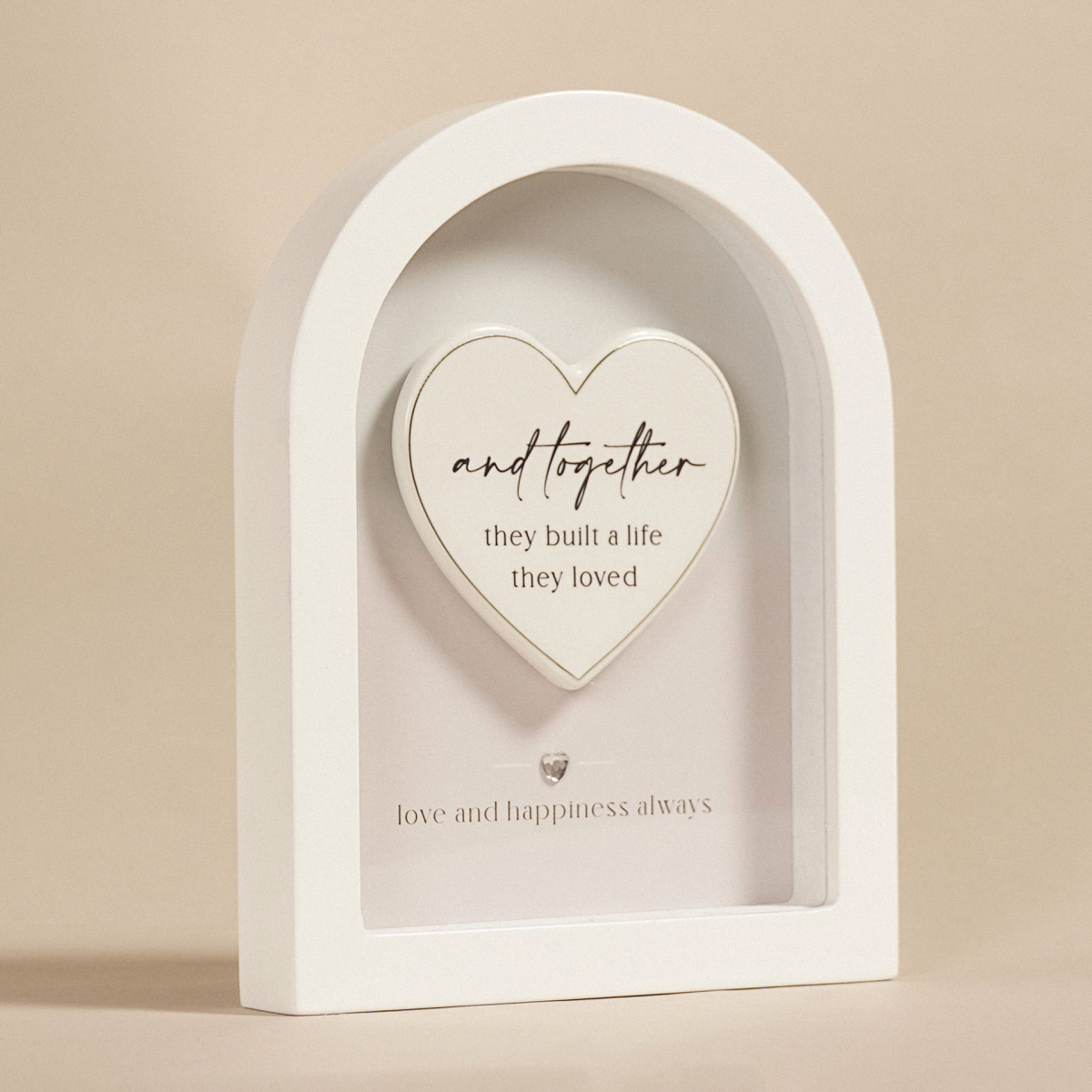 Amore Arch Plaque 18cm - Together