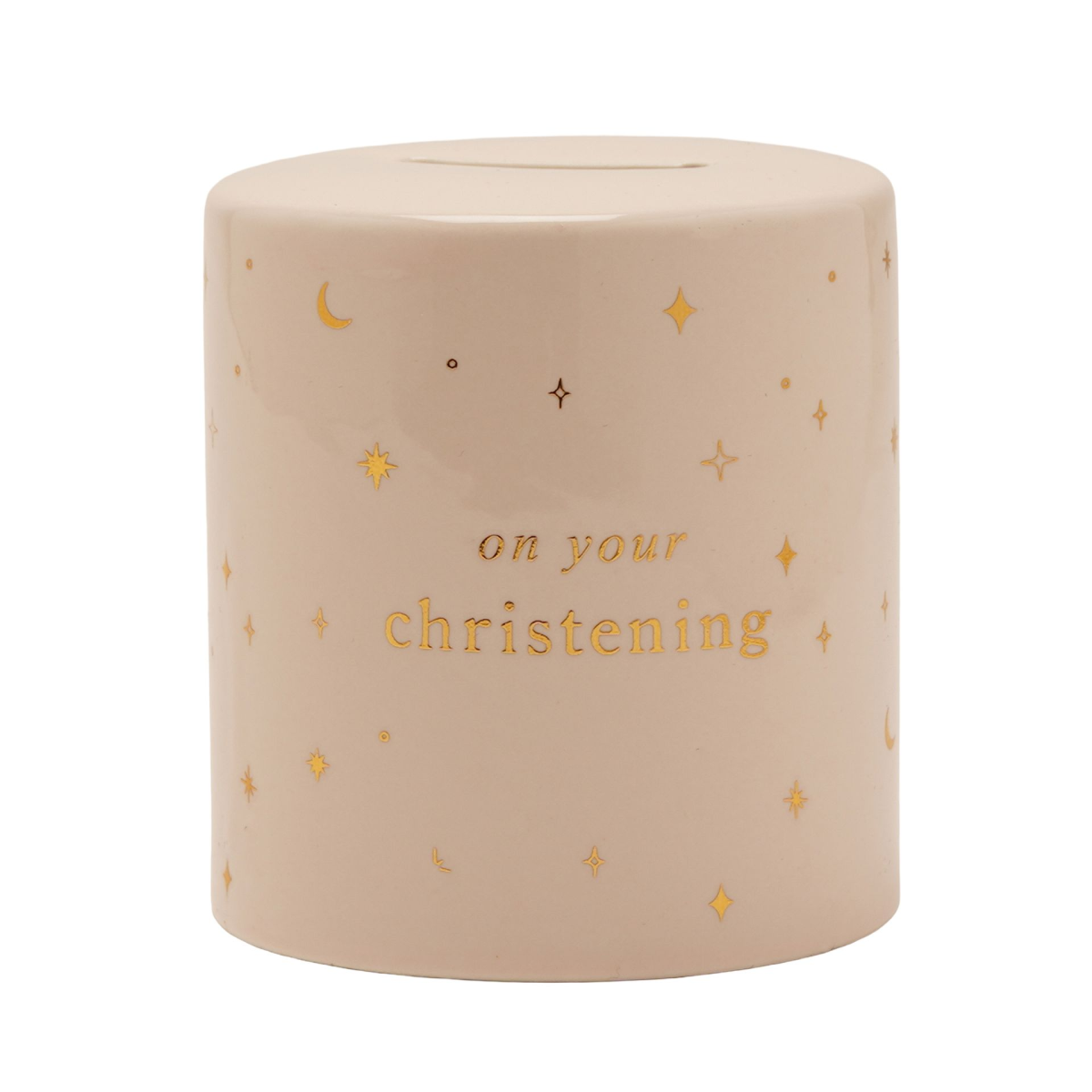 Bambino Round Money Box - Christening