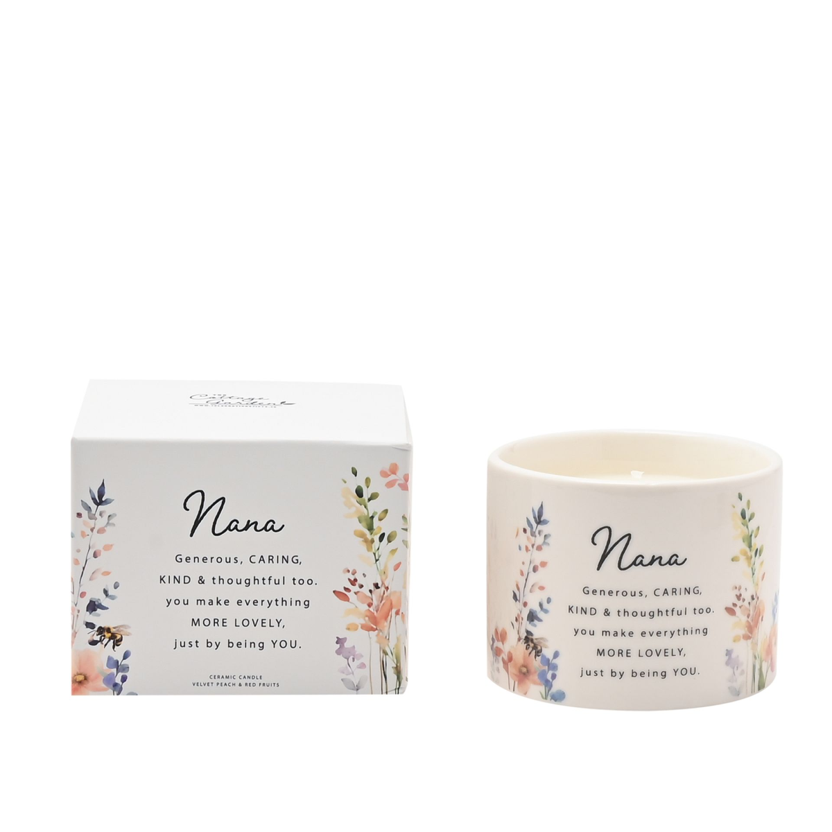 The Cottage Garden Ceramic Candle 100g - Nana