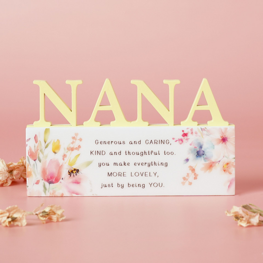 The Cottage Garden Floral Word - Nana