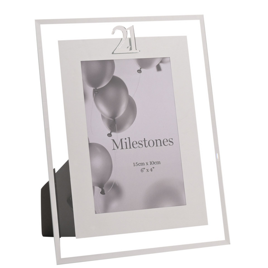 Milestones Mirror Border Frame 4" x 6" - 21