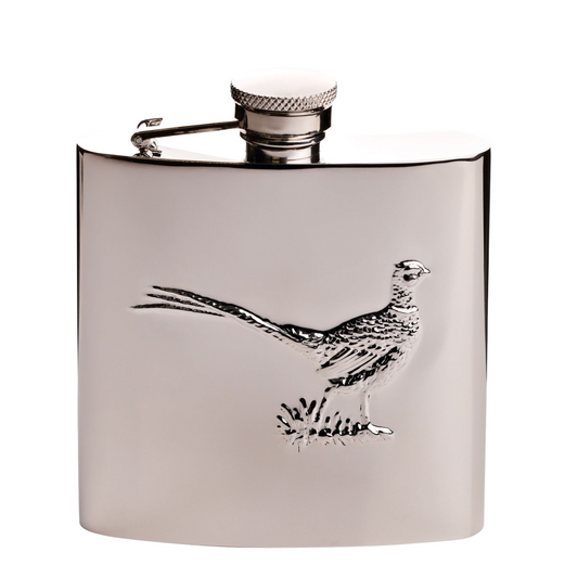 Harvey Makin Classic Luxury Pheasant Hip Flask