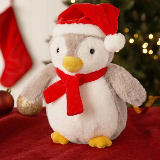 Percy The Plush Christmas Penguin 23cm