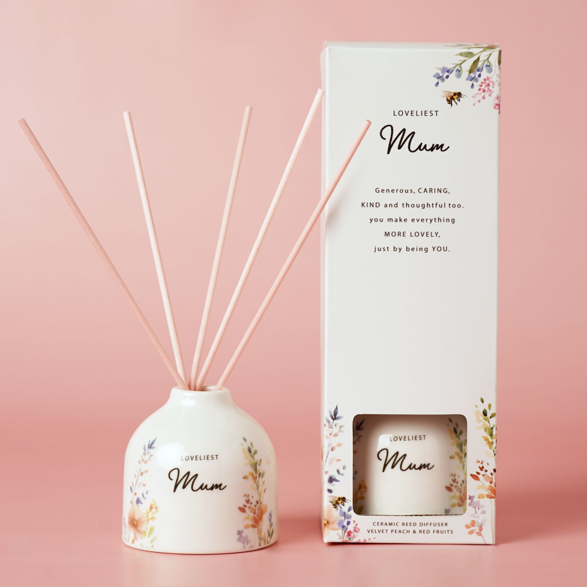 The Cottage Garden Ceramic Reed Diffuser - Mum