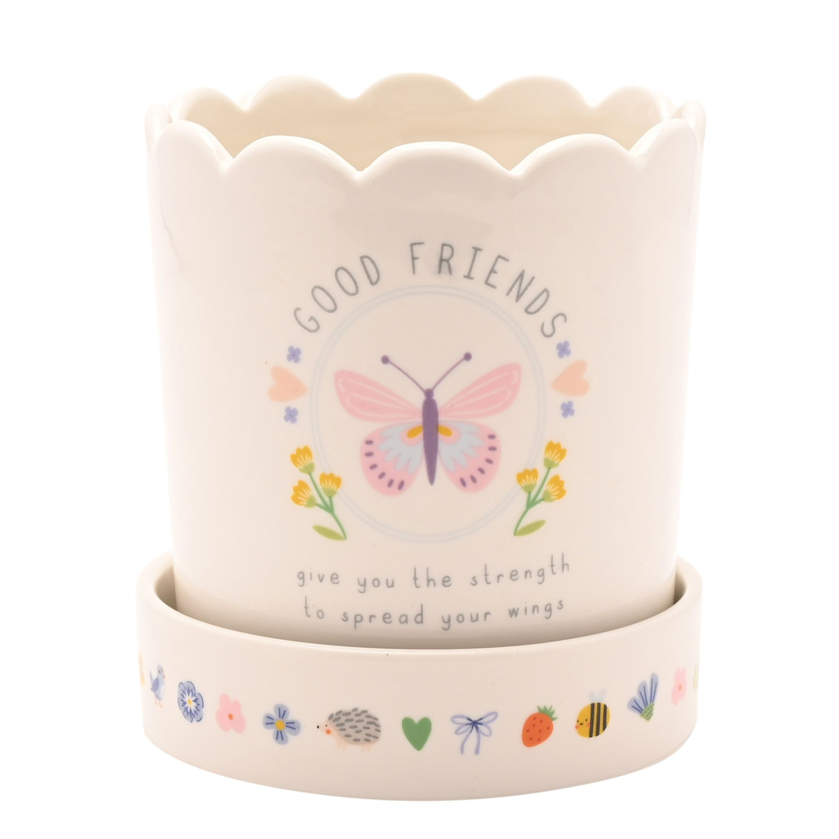 Love Life Plant Pot - Friends