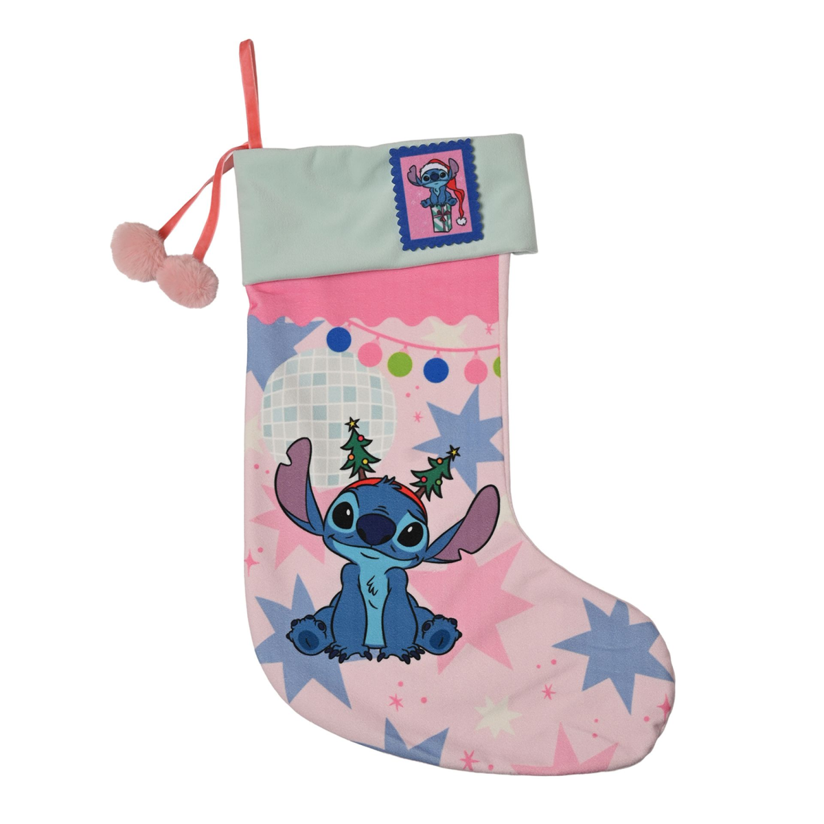 Disney Icon Present Stocking - Stitch