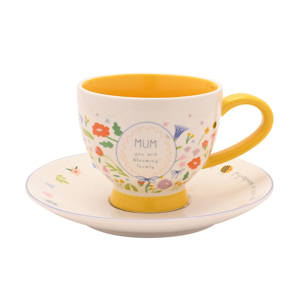 Love Life Cup & Saucer - Mum