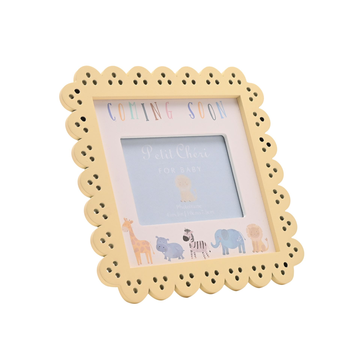 Petit Cheri Scallop Frame 4" x 3" - Coming Soon