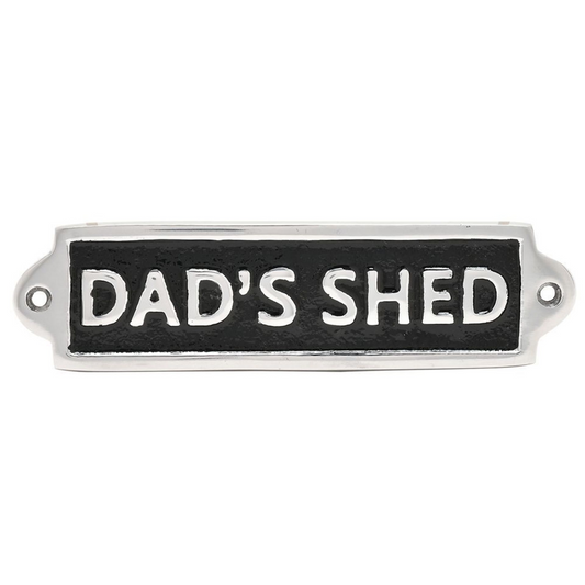 Harvey Makin Sign - Dad's Shed