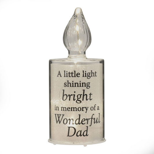 Thoughts of You Memory Candle Light - Dad