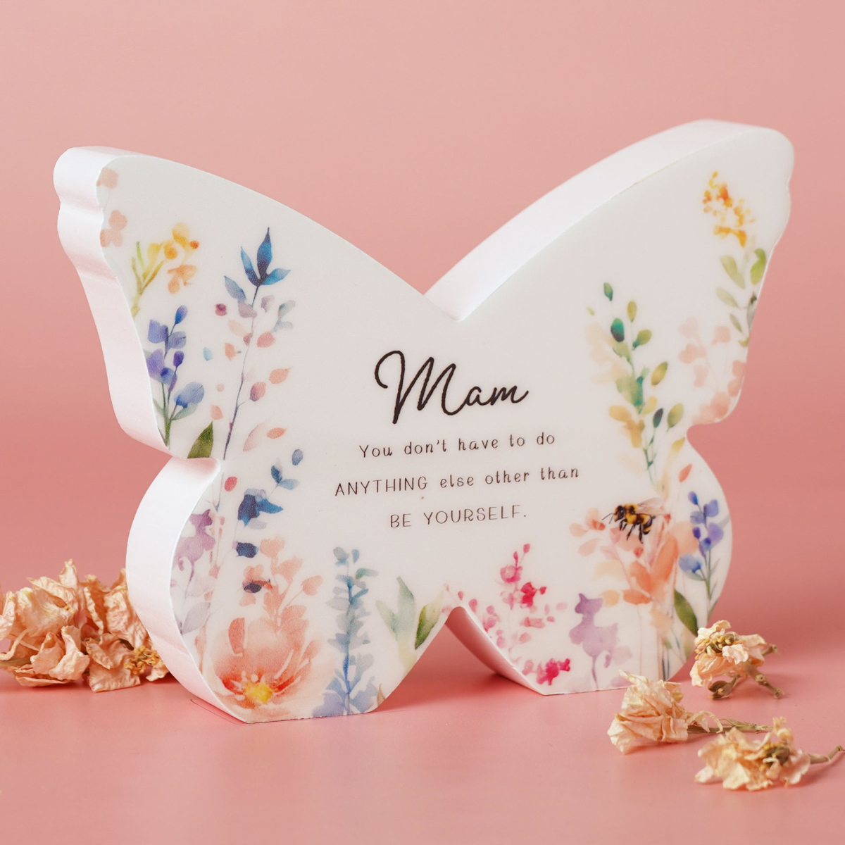 The Cottage Garden Floral Mantel Butterfly - Mam