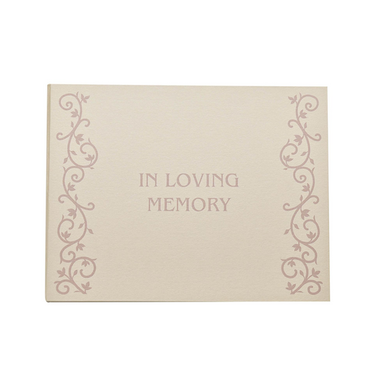 Juliana "In Loving Memory" Book of Condolence