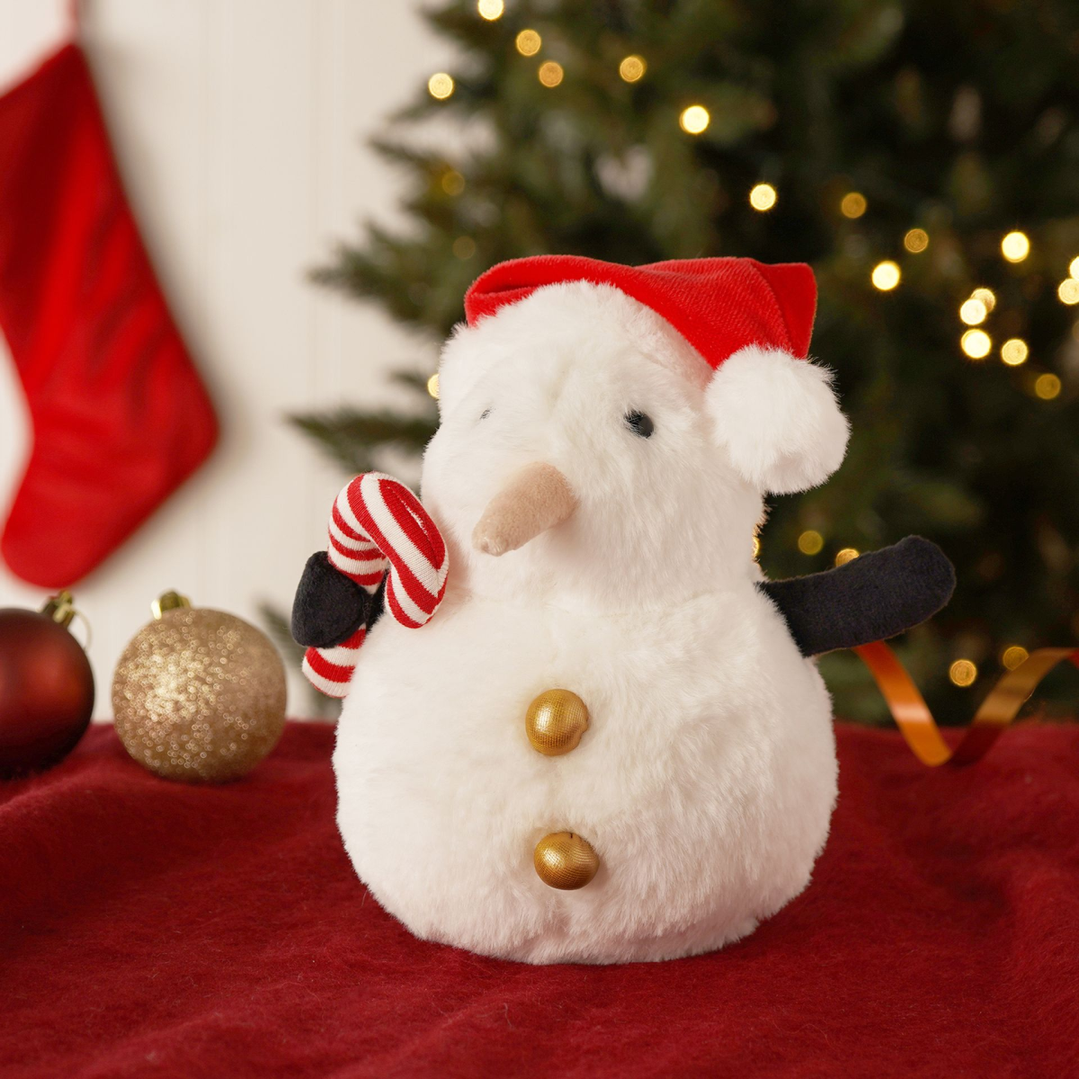Snowy The Plush Christmas Snowman 23cm