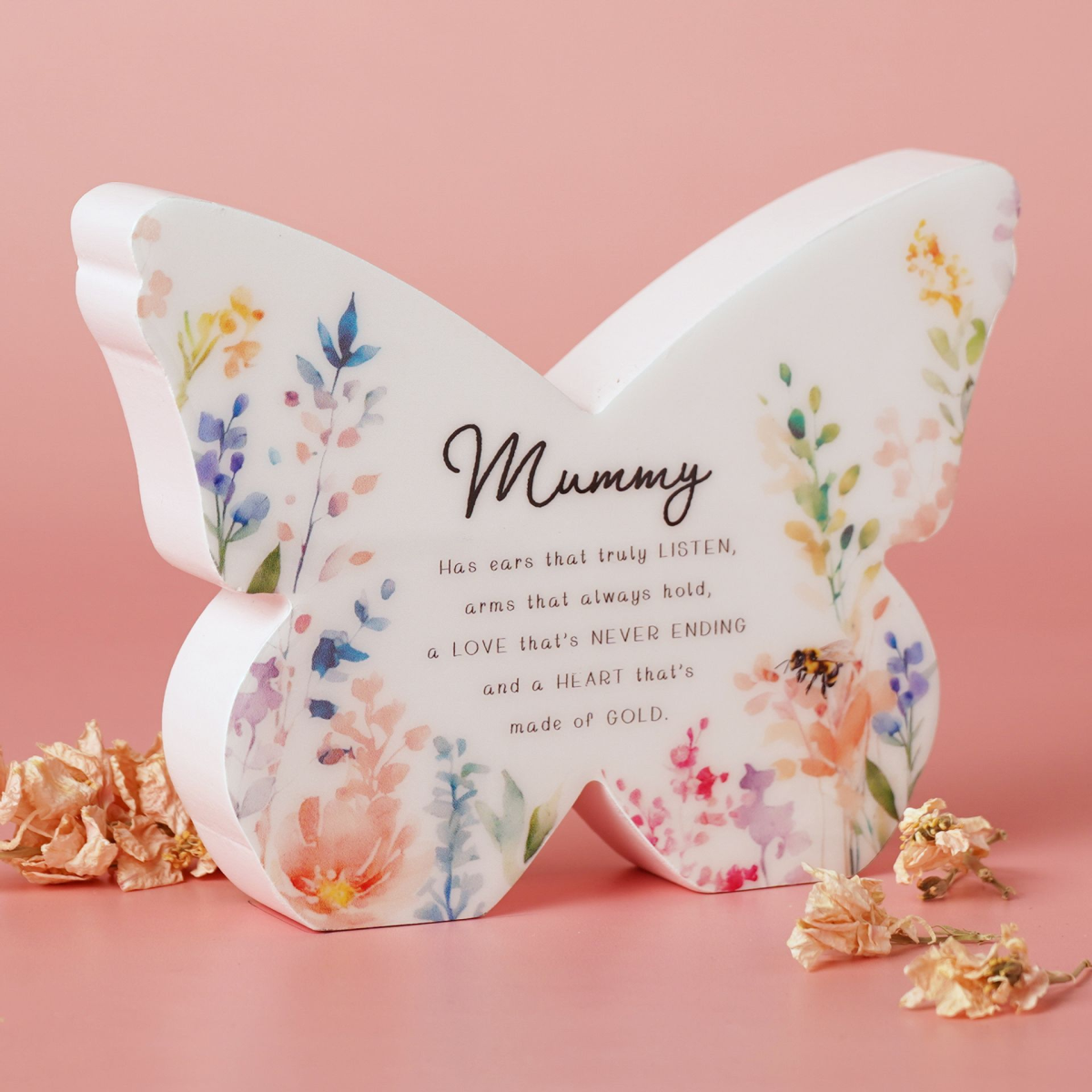 The Cottage Garden Floral Mantel Butterfly - Mummy