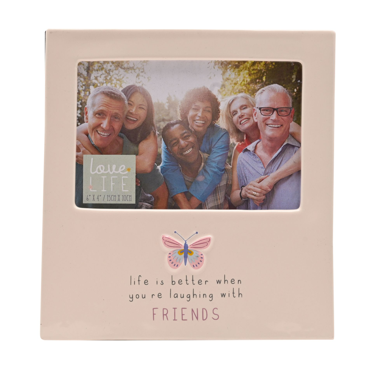 Love Life Photo Frame 4" x 6" - Friend