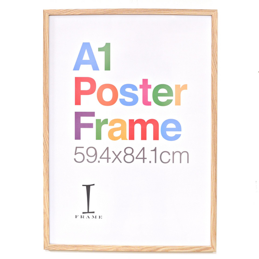 iFrame Wood Finish Poster Frame A1