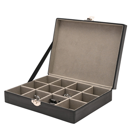 Harvey Makin Cufflink Box Holds 12 Cufflinks