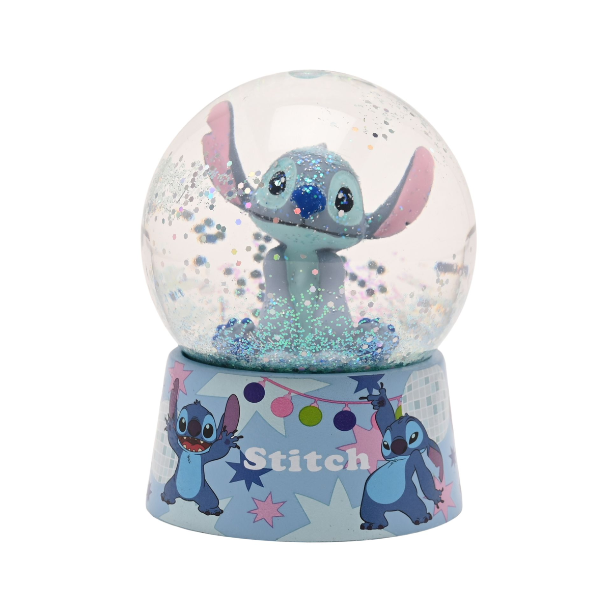 Stitch Plastic Snowglobe