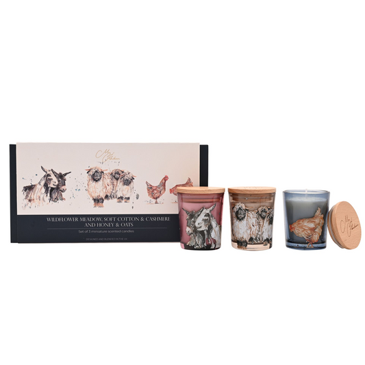 Meg Hawkins Mini Candles Set of 3 - The Farm