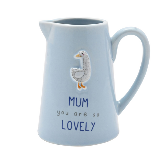 Love Life Embossed Jug  - Mum
