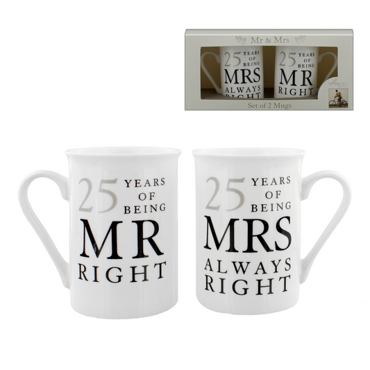 Amore Gift Set - 25 Years Of Mr Right/Mrs Always Right