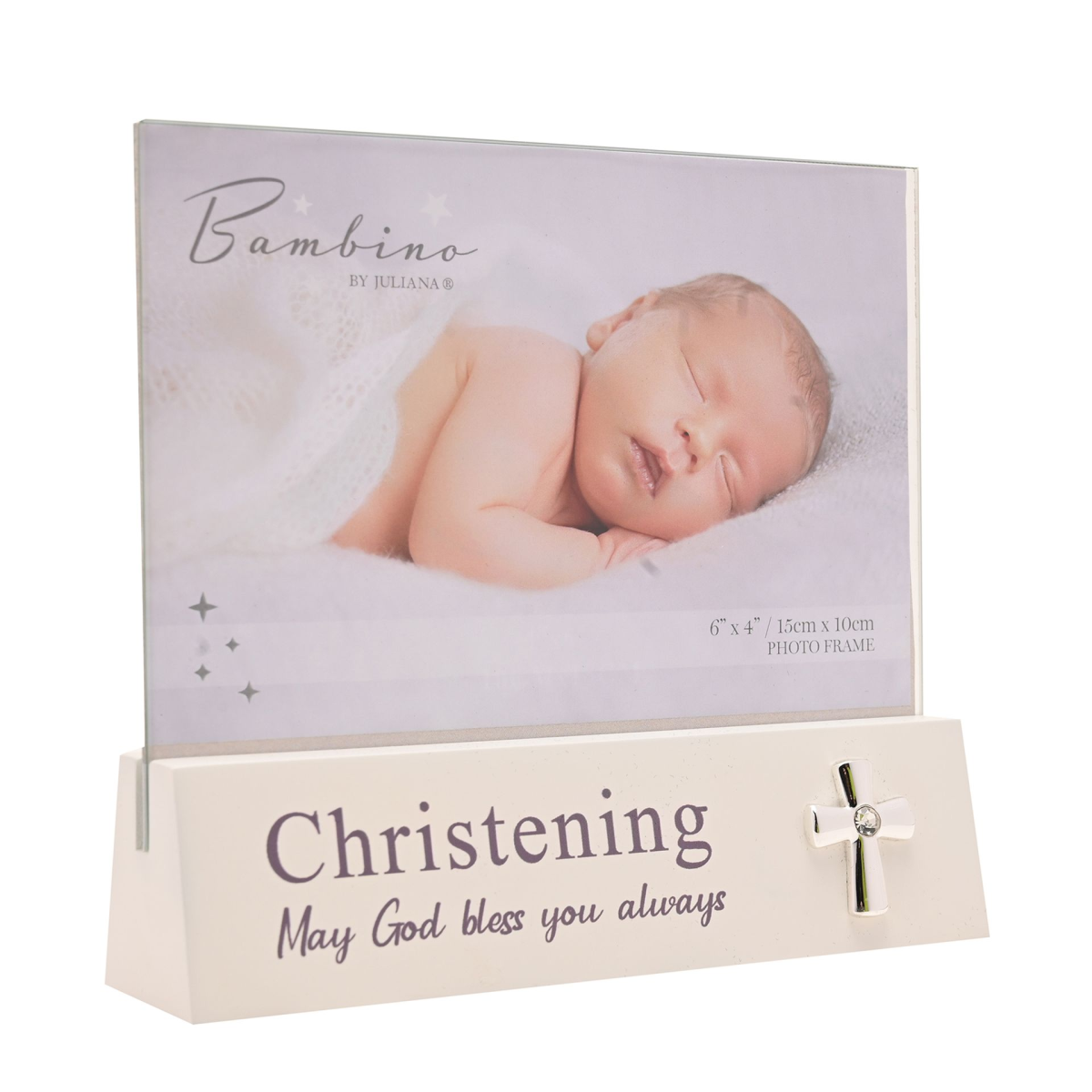 Bambino Block Frame 6" x 4" - Christening