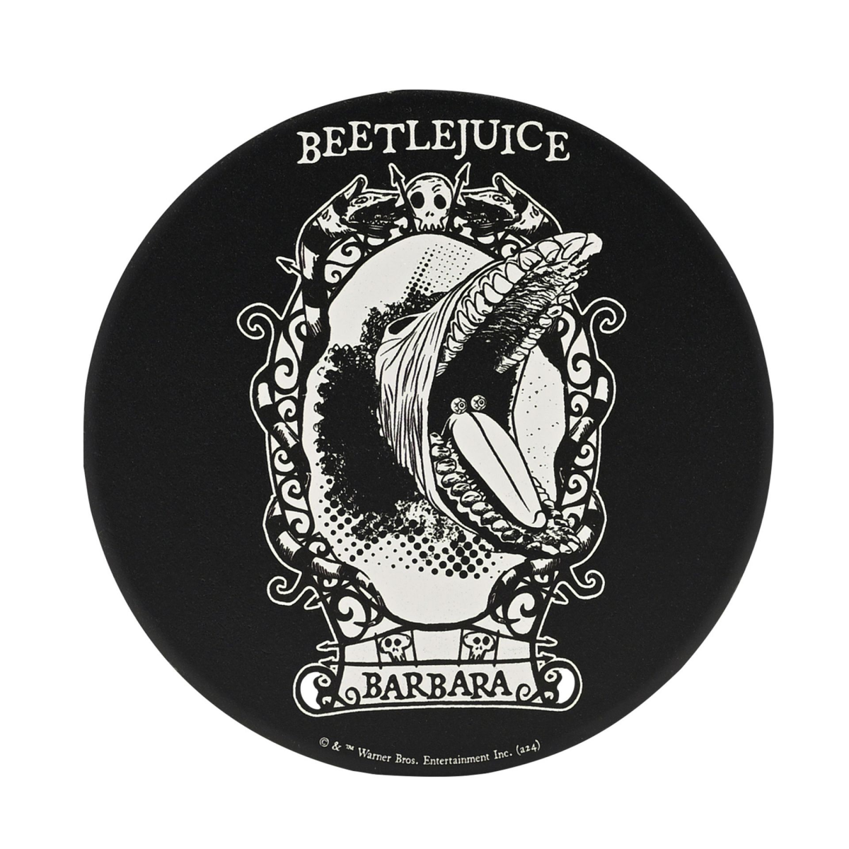 Warner Bros Beetlejuice Ceramic Coaster - Barbara