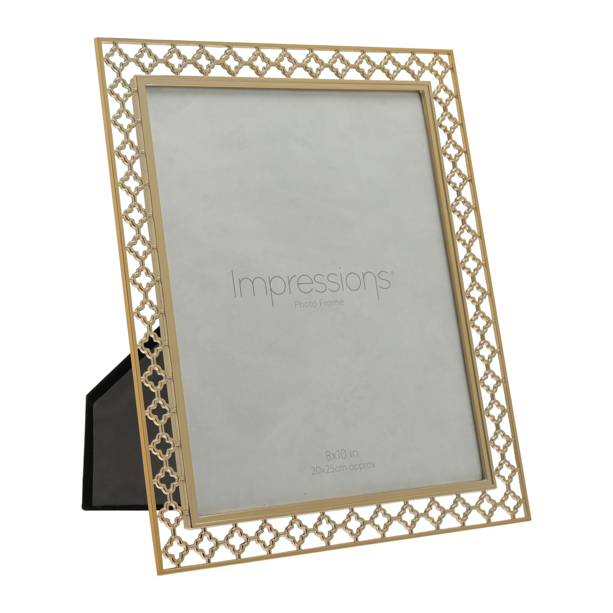 Lattice Cut Metal Photo Frame  - 8" x 10"
