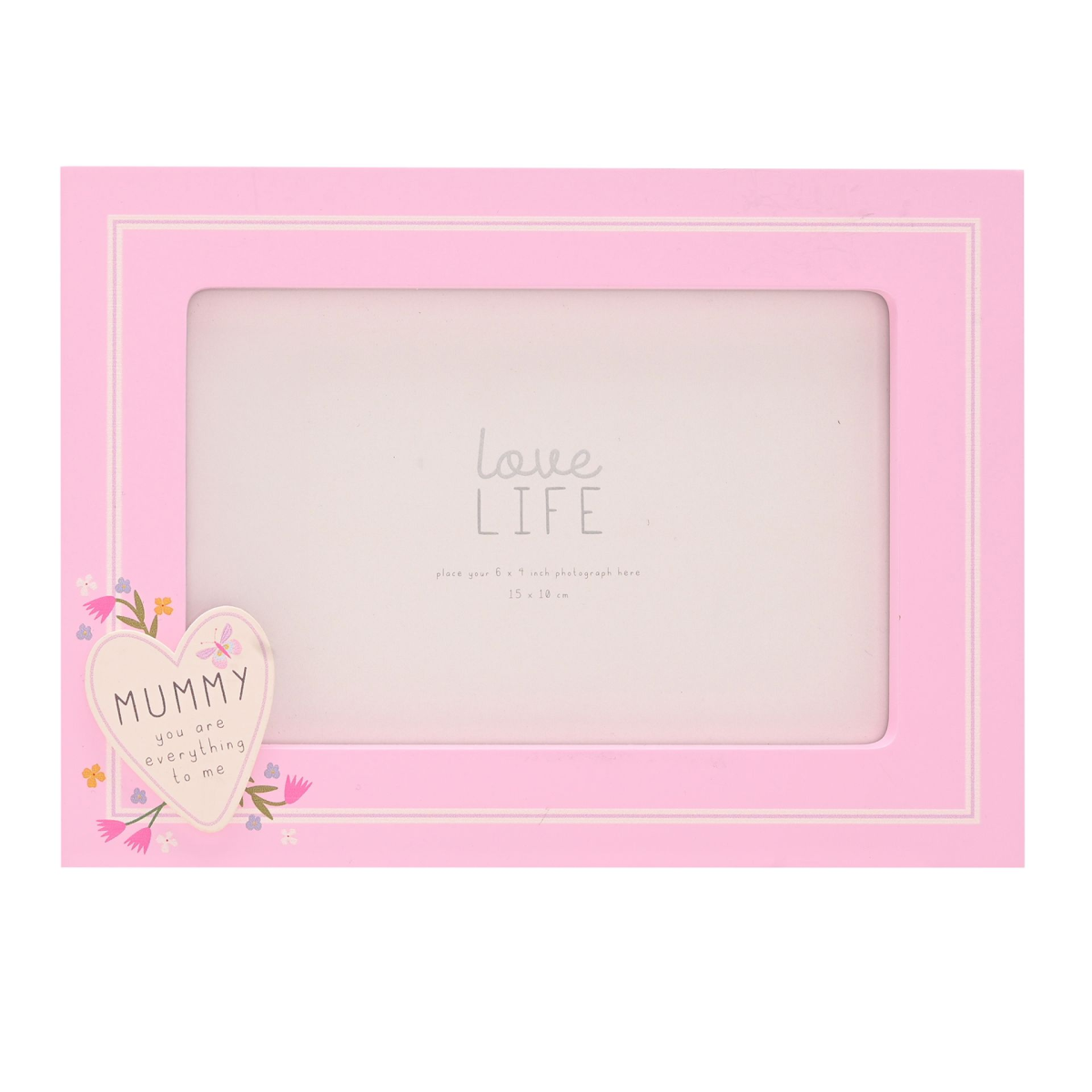 Love Life Heart Frame - Mummy