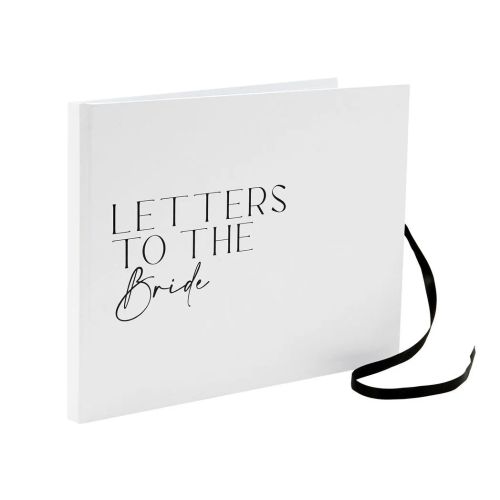 Amore Textured Guest Book 'Letters To The Bride'