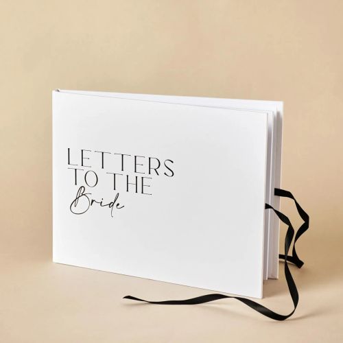 Amore Textured Guest Book 'Letters To The Bride'