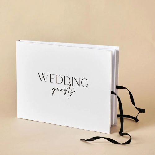 Amore Textured Guest Book 'Wedding Guests'